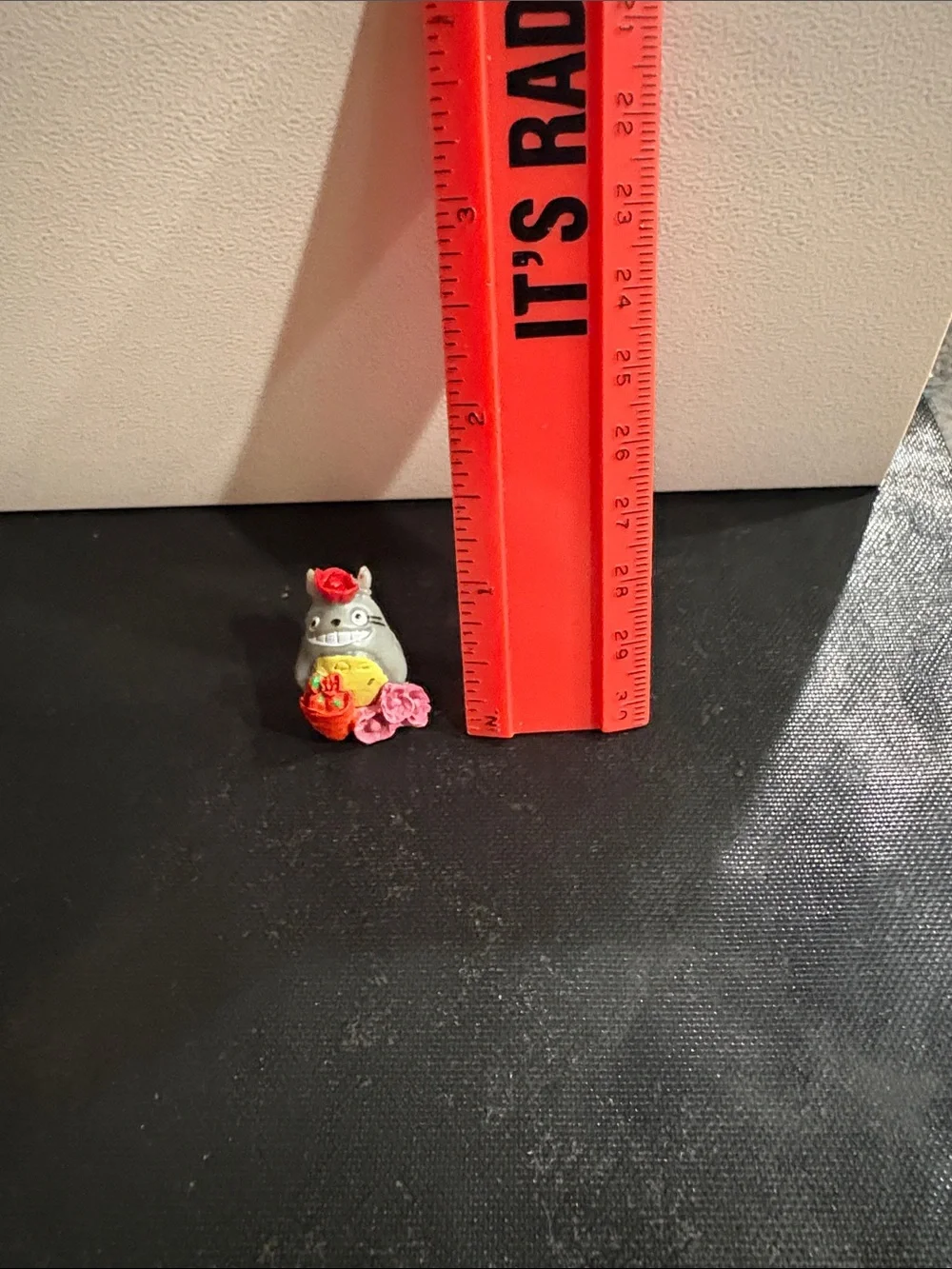 Totoro Mini Figure Set of 12 - Gray Collectible Playset 1-1.5 inch tall